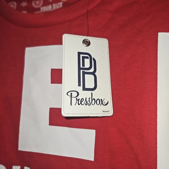 NWT Press Box Houston Cougars GAMEDAY Men's Long Sleeve Shirt Men's Your Size - Picture 9 of 11